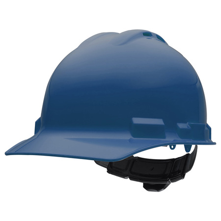 IRONCLAD PERFORMANCE WEAR Safety Helmet - Standard Brim, Vented, Class C, 4 pt, Blue G60001
